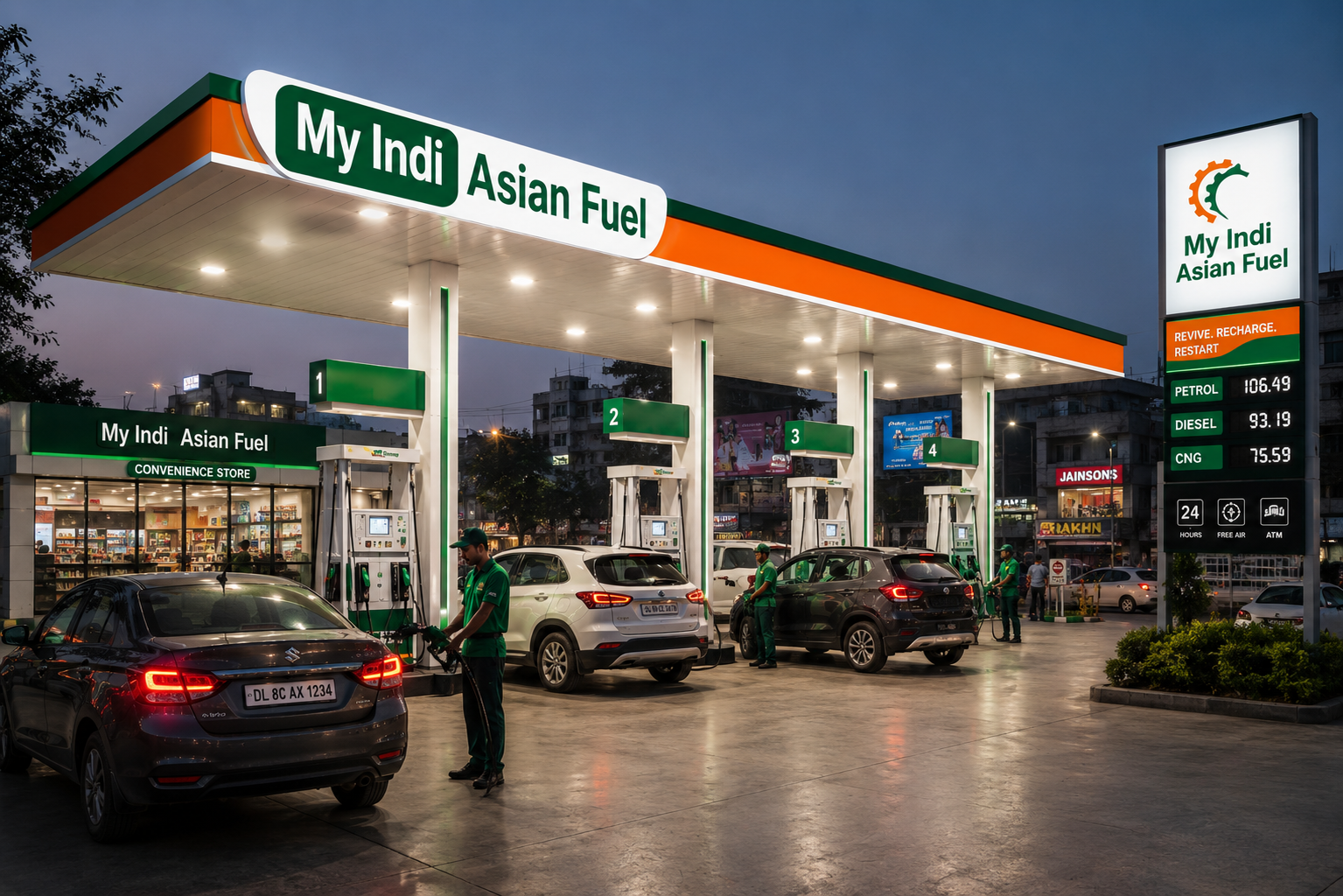 My Indi Asian Fuel Pump